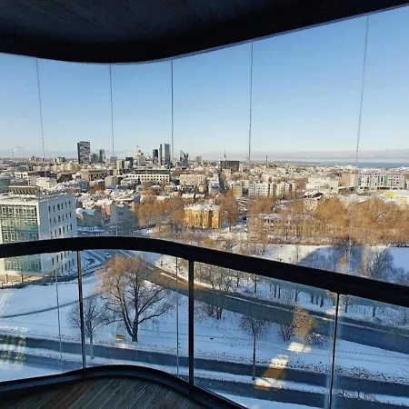 아파트 Luxury Skyline With Unforgettable Views 탈린